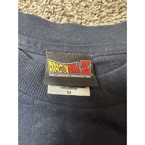 Rare Tag! 2000 Dragon Ball Z Vintage T-Shirt M Made In USA Vegeta Funimation - Picture 6 of 7